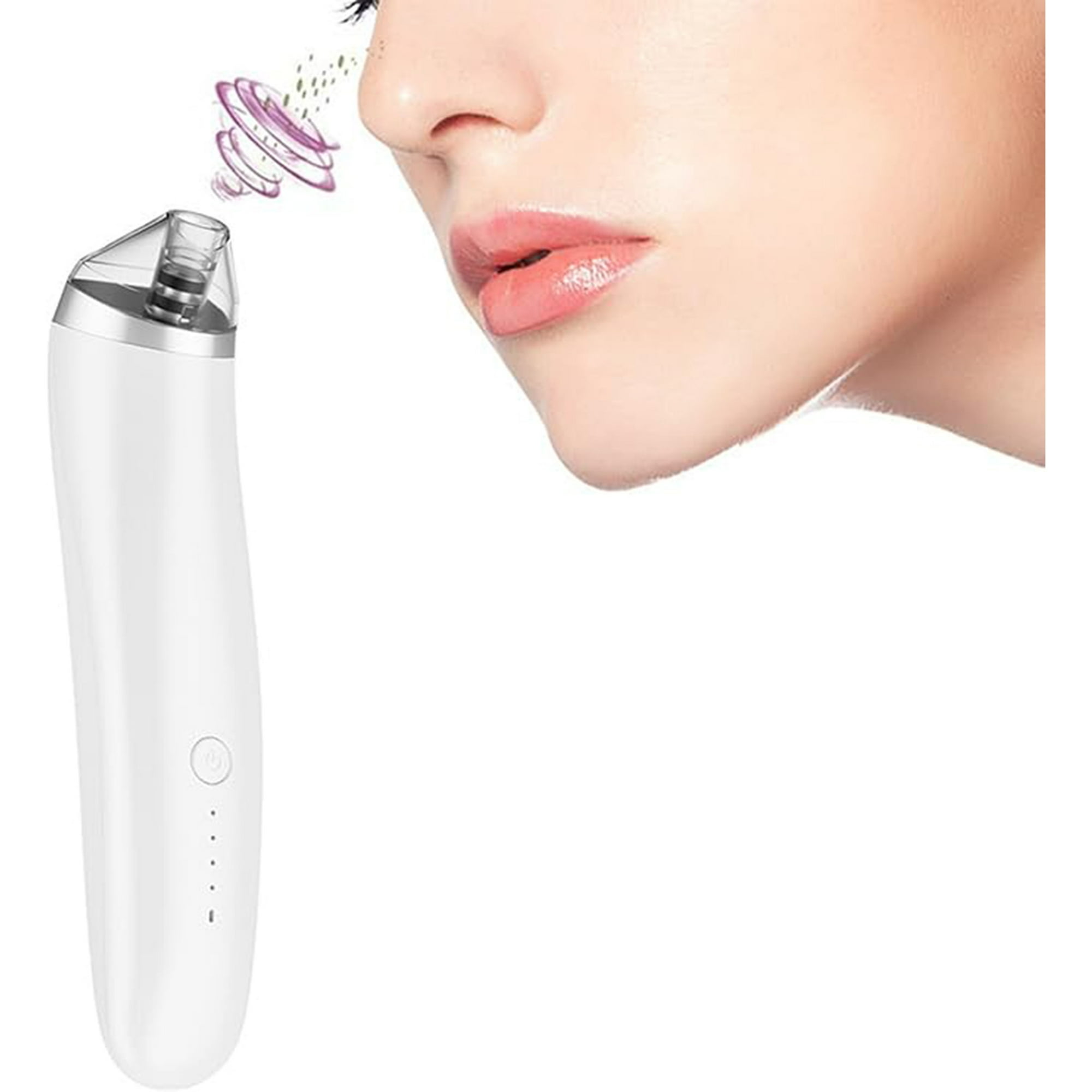 Veatool - Medidor De Cabeza Negra De Aspiración Al Vacío, Medidor De Belleza De Limpieza De Poros, 3 Niveles De Intensidad Ajustables, Equipado Con Múltiples Cabezas De Aspiración