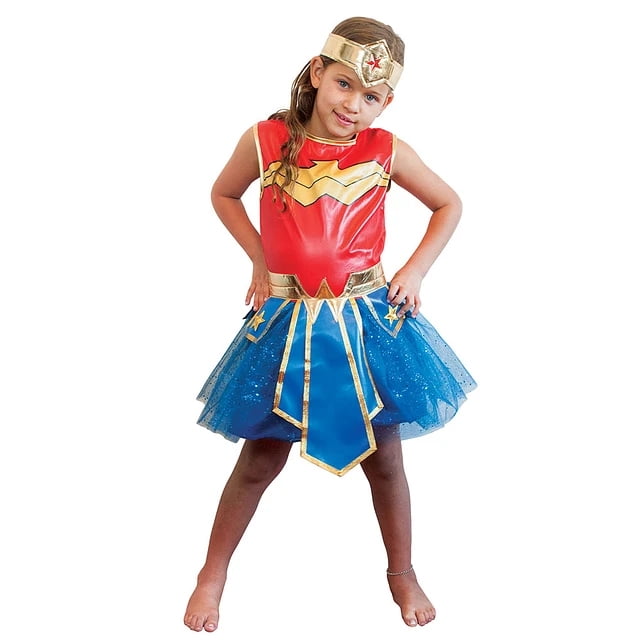 Disfraz Mujer Maravilla Wonder Woman Talla 7 A 8 Años