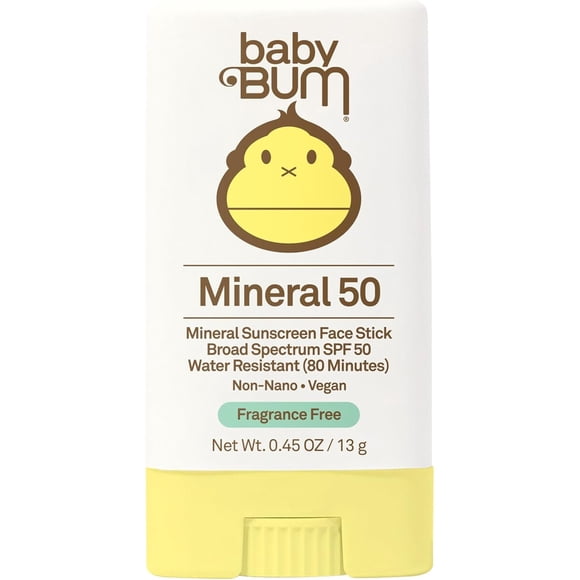 Protector Solar Stick Sun Bum Baby Bum Mineral SPF 50 13g