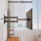thumbnail image 5 of Soporte de pared para TV WALI Full Motion de 15 pulgadas con extensión de 13 a 32 pulgadas, 5 of 8