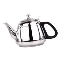 Magideal - Tetera Portátil Para Té Y Café, Tetera Para Senderismo De Gran Capacidad, Tetera Para Picnic, Tetera De Agua, Tetera Con Sonido, Regalos 1.5L