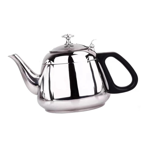 Magideal - Tetera Portátil Para Té Y Café, Tetera Para Senderismo De Gran Capacidad, Tetera Para Picnic, Tetera De Agua, Tetera Con Sonido, Regalos 1.5L