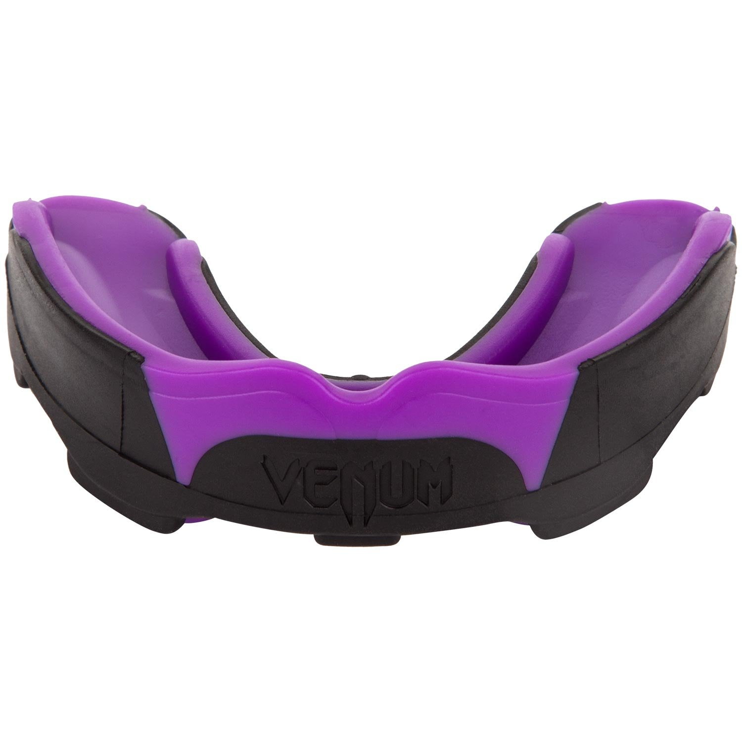 Protector Bucal Venum Predator Negro Morado De Triple Capa