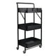 thumbnail image 1 of Carro Multiuso Plegable Acero Negro 45x30x88 cm, 1 of 7