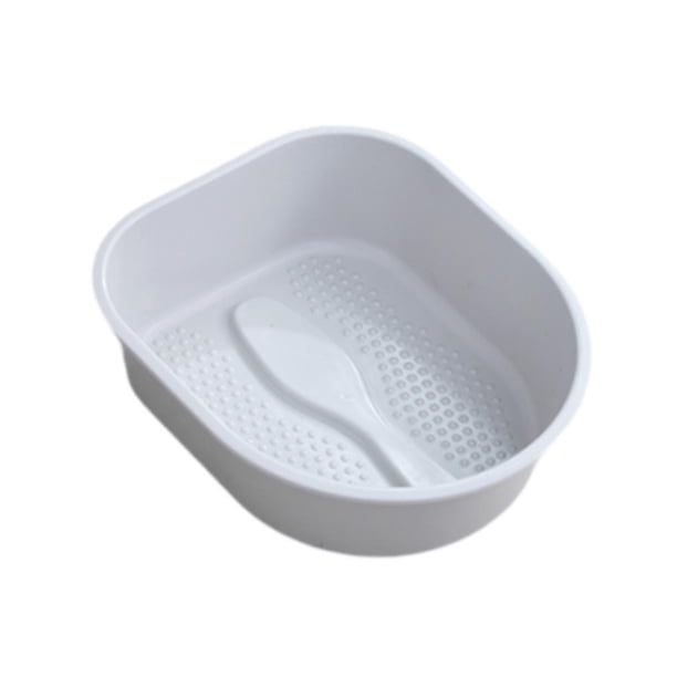 Bañera para Pies, Bañera para Remojar Los Pies, Bañera de Masaje Portátil, Cómoda Bañera para Pies, Cubo de Masaje para Mujeres, para Lavarse Los Pies Gris