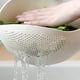 thumbnail image 3 of 1pc, Rice Washing Drain Basket, Rice Washing Filter Basket, Creative Rice Washing Sieve, Plastic Rice Colander, Household Rice Washing Basket, Multifunctional Rice Washing Basin, Kitchen Stuff, Kitc, 3 of 5