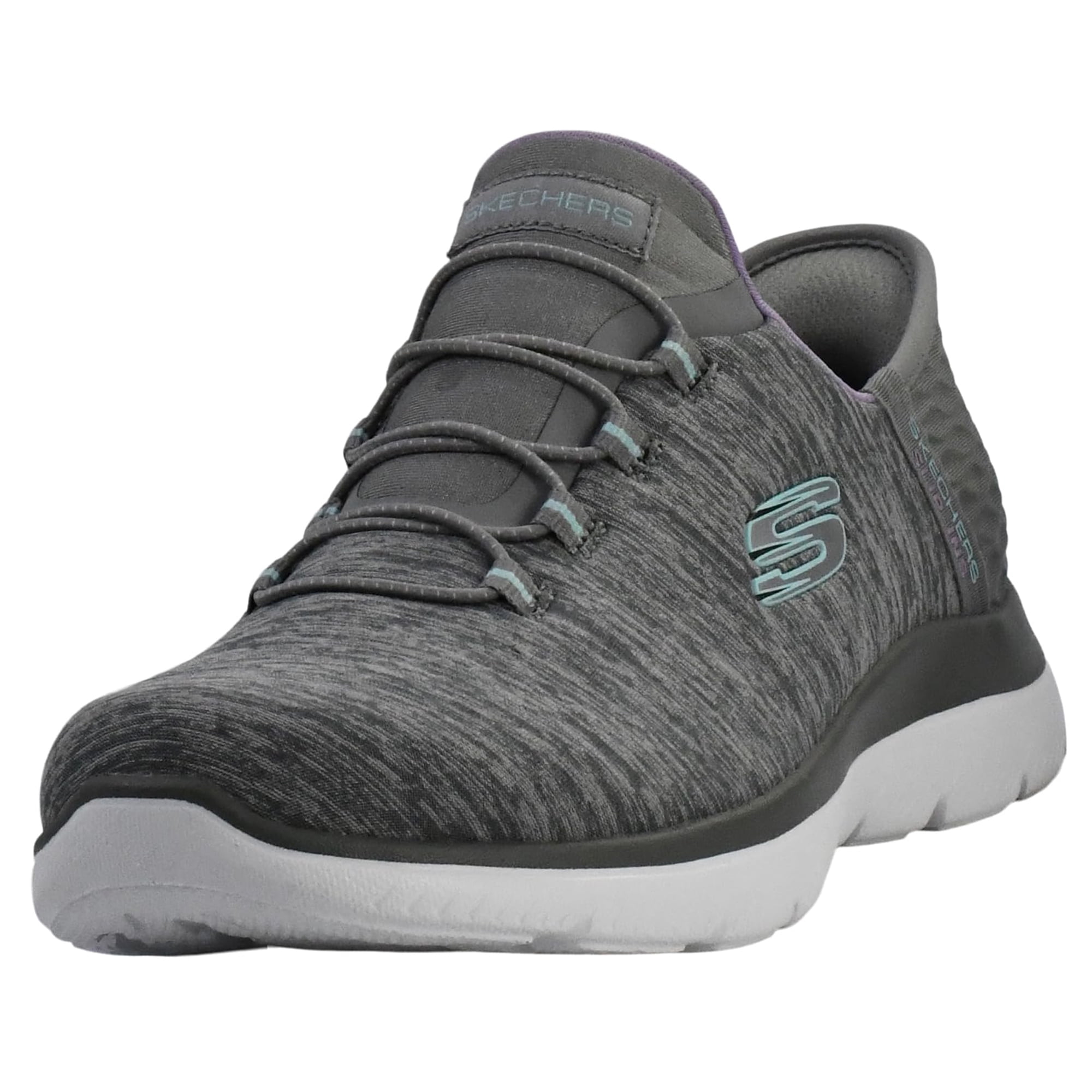 Plantilla De Espuma Viscoelástica Sin Cordones Sneaker Skechers Summits Para Manos Libres