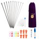 thumbnail image 2 of Kit De Ganchos De Ganchillo De Acero, 42 Uds., Agujas De Tejer, Herramientas Artesanales Para Tejer Hilo DIY, 2 of 5