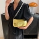 thumbnail image 3 of Bolso Pequeño Cuadrado Con Cremallera Informal Y Contraste De Moda De Nueva Tendencia, Bolso De Mano De Cuero Artificial Sencillo, 3 of 5