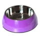 thumbnail image 1 of Plato Melamina Sólido Redondo Morado Talla M Perro, 1 of 1