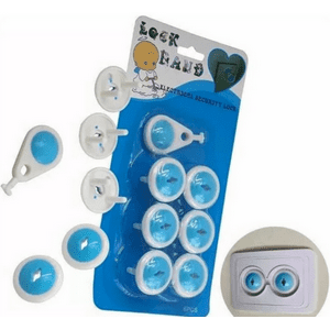 Salon Del Accesorio - Set 6 Unds Protector Enchufe Protección Bebes