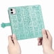 thumbnail image 2 of Funda Cartera FOXDOCK para iPhone 11 , Flip PU con Relieve de Gatos y Perros, Tarjetero y Soporte, 2 of 6