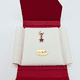 thumbnail image 1 of Colgante estrella pequeña azul de oro 18k, 1 of 3