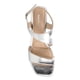 thumbnail image 4 of Sandalia Mujer Bata Elegance Plateado, 4 of 5