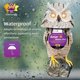 thumbnail image 4 of Escultura de jardín búho solar Tiger Owl de Owlsome con detector de movimiento, 4 of 5
