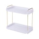 thumbnail image 3 of Estante De Almacenamiento Para Encimera, Sólido, Duradero, Apilable Para Comedor Al Aire Libre, Cocina, 2 Capas, Blanco, 3 of 5