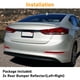 thumbnail image 4 of Reflector de parachoques trasero Abodvu para Hyundai Elantra 2017‑2018 (2 piezas), 4 of 8