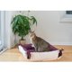 thumbnail image 3 of Cama para gato Armarkat 2 en 1 con tapete de felpa para gato, borgoña/ivorio, 3 of 6