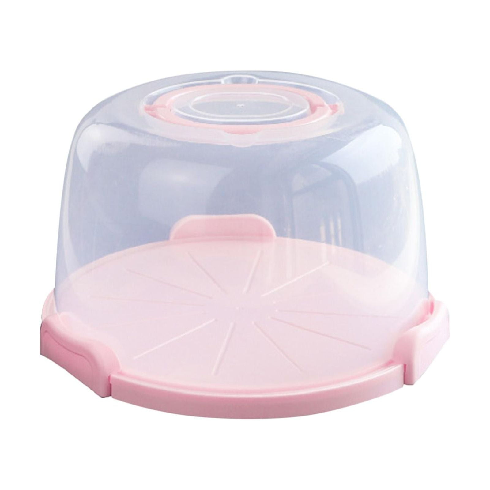 Bothyi - El Portador De La Torta De 8" Con La Bandeja Plegable De La Porción De La Manija Para Los Platos De Las Galletas De La Cocina 8 Pulgadas Sin El Cojín