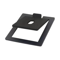 Bothyi - Soporte De Altavoz De Escritorio Resistente Que Reduce La Resonancia Indeseable Soporte De Altavoz De Pc Negro