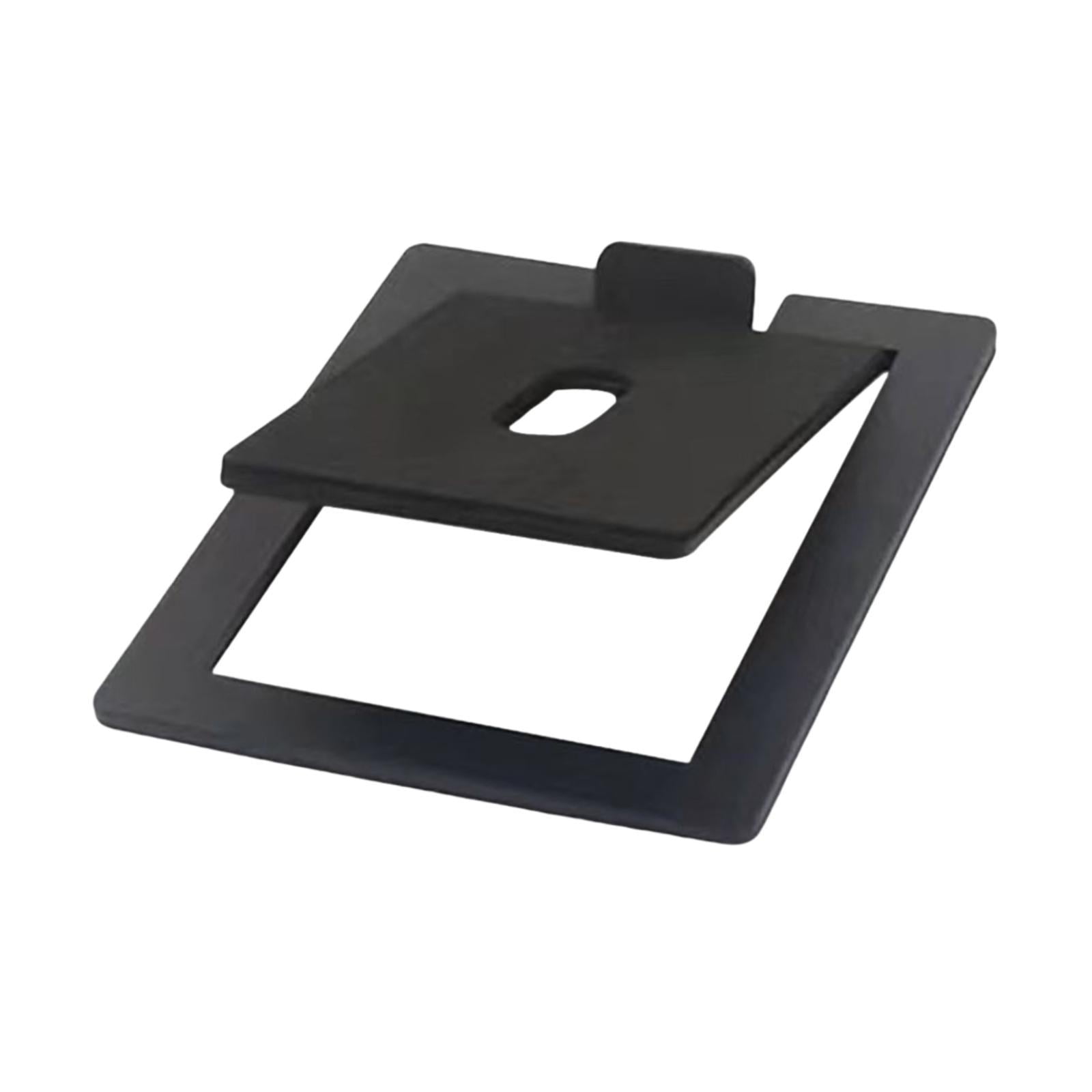 Bothyi - Soporte De Altavoz De Escritorio Resistente Que Reduce La Resonancia Indeseable Soporte De Altavoz De Pc Negro