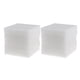 thumbnail image 5 of 10 Piezas De Almohadillas De Fieltro De Aguja De Resina ABS Blanca, Accesorios De Fieltro De Lana De 15 X 20 Mm, 5 of 5