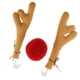 thumbnail image 4 of Funny Car Christmas Reno Antlers Red Nose Car Decoración Regalos De Navidad, 4 of 4
