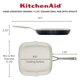 thumbnail image 2 of Sartén Grill KitchenAid 28 cm Antiadherente Negro Mate, 2 of 9