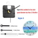 thumbnail image 5 of Kit de mecanismo de reloj HILLHOME de cuarzo, 2 piezas, reparación DIY, 5 of 6