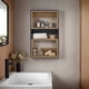 thumbnail image 1 of Mueble Auxilar Muro Baño Eco Wengue Y Fresno, 1 of 9
