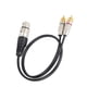 thumbnail image 4 of Cable divisor de audio de 1 conector XLR hembra a 2 conectores RCA macho para cine en casa y equipos de audio profesionales., 4 of 8