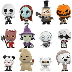 Figura Coleccionable Funko Mystery Mini Pesadilla Antes De Navidad 25 Aniversario Multicolor