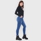 thumbnail image 4 of Jeans Mujer Azul Medio Calce Skinny Corona, 4 of 5