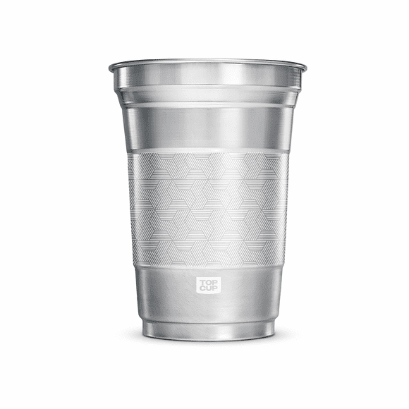 Pack 40 Unidades Vasos Aluminio Top Cup Stealth | 473 ML