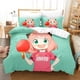 thumbnail image 1 of SPY×FAMILY Bedding Set Anya Forger Quilt Cover Single Double Size With Pillowcase Boys Girls BedspreadBed Sheets, 1 of 5