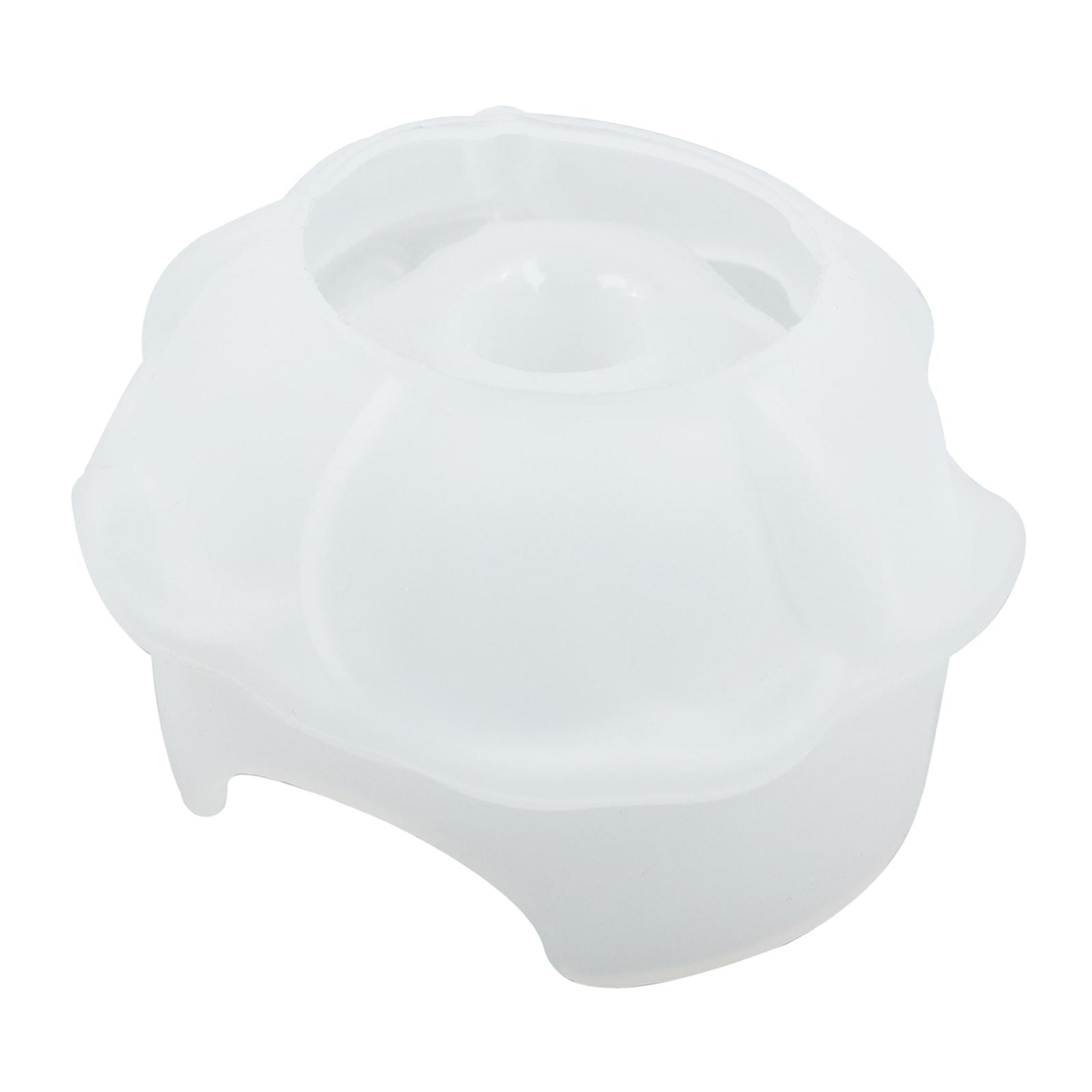 Magideal - Soporte De Anillo De Flores Modelo De Silicona, Suministros De Artesanía De Fundición De Resina De Anillo Diy, Herramienta De Exhibición De Anillos He