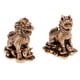 thumbnail image 3 of Estatuilla De Leones Chinos Estatua Adornos De Resina Decoración Del Hogar Artesanía Bronce M, 3 of 5