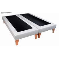 Diseños Valestrini - Base Dos Plazas Lino Gris