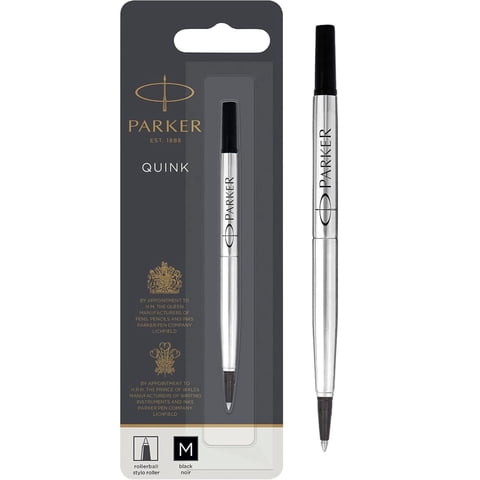 Repuesto Roller Ball Negro 0.7 Parker