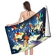 thumbnail image 4 of Pájaro Loco Toalla de playa de secado rápido con diseño temático, regalo para mujeres y niñas, ideal para cumpleaños, fans, amantes de la música, uso en la playa o al aire libre, 78 × 160 cm, 4 of 6