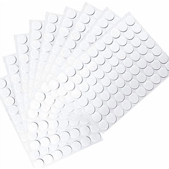 Masilla adhesiva HuhuDo 20 mm redonda, paquete de 350 unidades