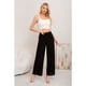 thumbnail image 3 of Pantalon Palazzo Mujer Verano Casual Pretina Alta Linea 3009, 3 of 3