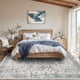 thumbnail image 3 of Alfombra Area Rugxara Vintage Boho azul claro 160 x 230 cm, 3 of 9