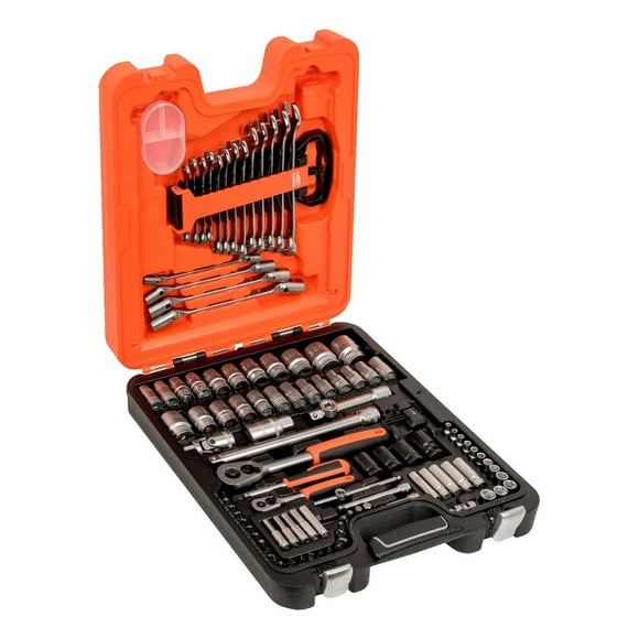 Juego 106 Herramientas Llaves Y Dados 1/4 Y 1/2 S106 Bahco