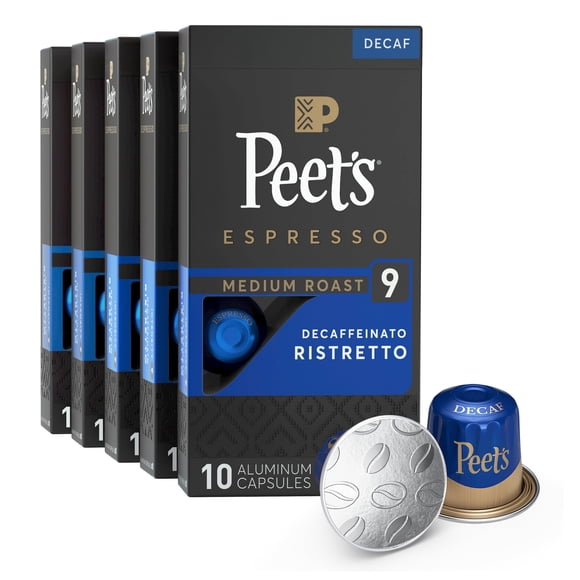 Cápsulas Espresso Coffee Decaf Ristretto 50 Unidades