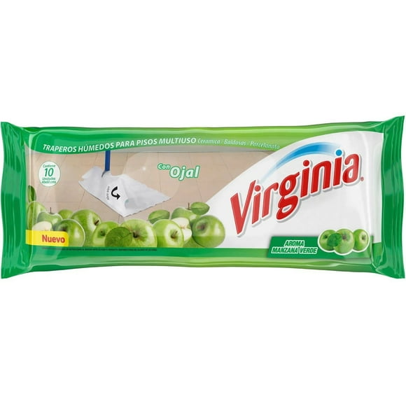 Pack X 4 Trapero Húmedo 10 Und Manzana Verde