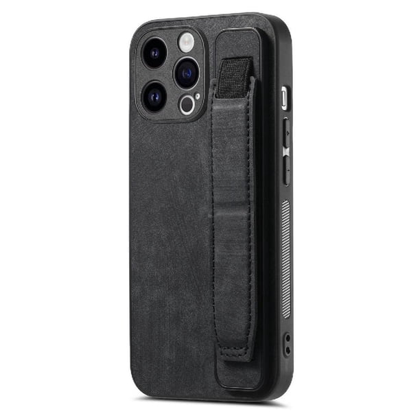 Funda Protectora con Correa para iPhone 14 Pro Resistente a Golpes Negro