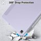 thumbnail image 3 of Funda ZtoTopCases para Samsung Galaxy Tab S6 Lite 10.4, color morado, 3 of 8