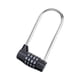 thumbnail image 3 of Cerradura De Combinación De 4 Dígitos Cerradura De Seguridad Para Exteriores Cerradura De Contraseña Para Caja De Herramientas Gate Black, 3 of 4