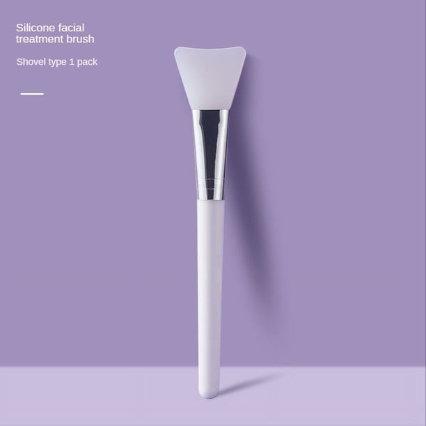Soft Silicone Face Mask Brush - Perfect for Applying Mud Masks, Facial Mud Masks, and Body Lotion and Butter - Hairless and Gentle on Skin